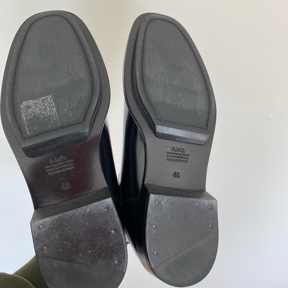 A.P.C. Black Charlie Boots - New in Box - Picture 9 of 12